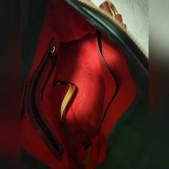 Dooney & Bourke Florentine Satchel - Chestnut - Picture 10 of 14